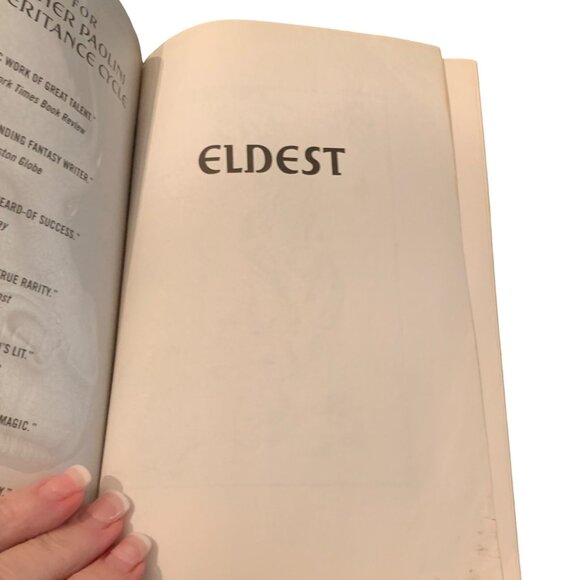 Eldest Book 2 Inheritance Cycle Series Christopher Paolini Paperback 1st ED - Picture 2 of 8